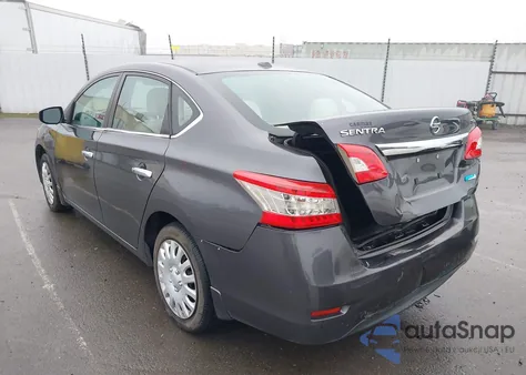 2014 Nissan Sentra Sv z USA, uszkodzony, nr VIN 3N1AB7AP1EY296343